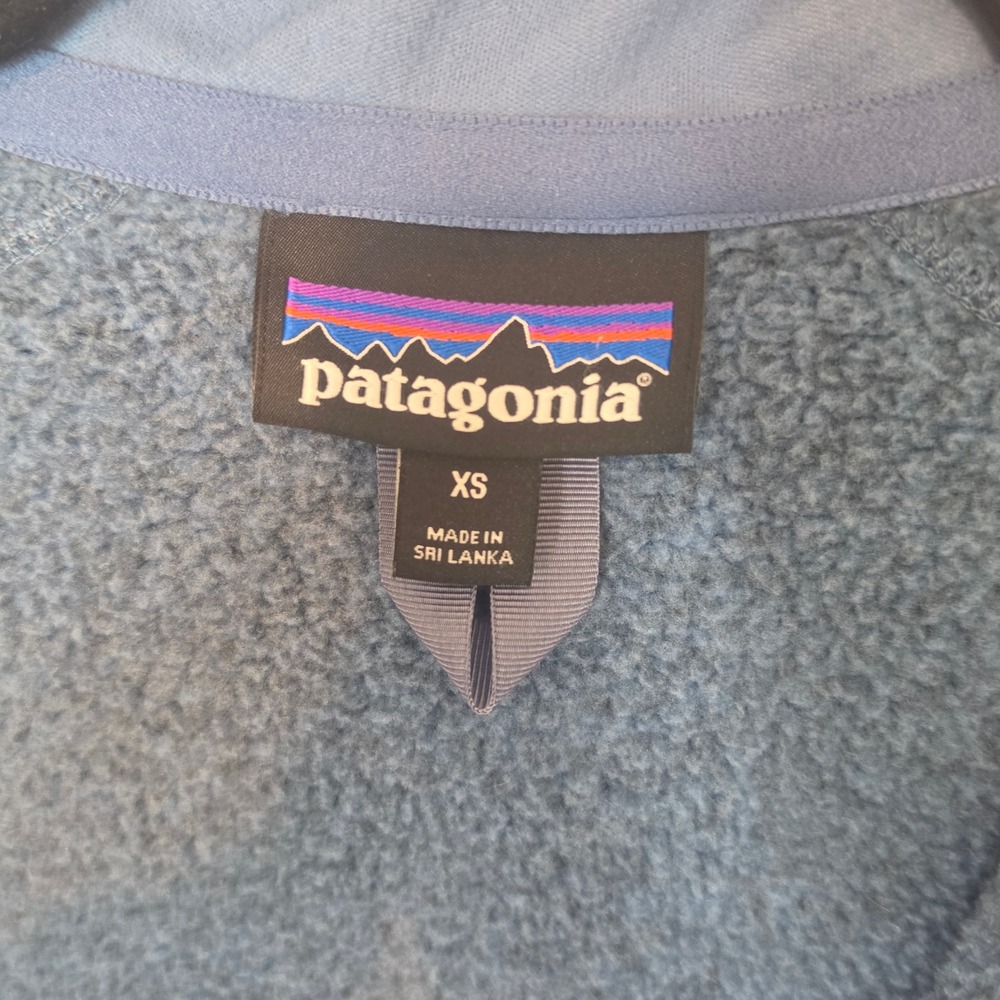 Patagonia Better Sweater Full Zip Jacket Blue Heather Fleece XS 25542 - Picture 13 of 14